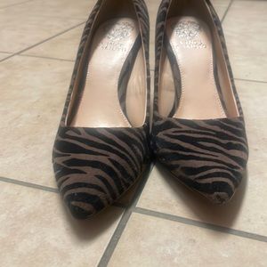 New, unworn designer 3.5” heels. No box.